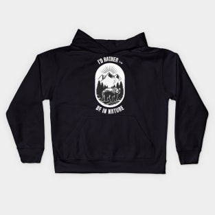 Bear in the Woods Kids Hoodie